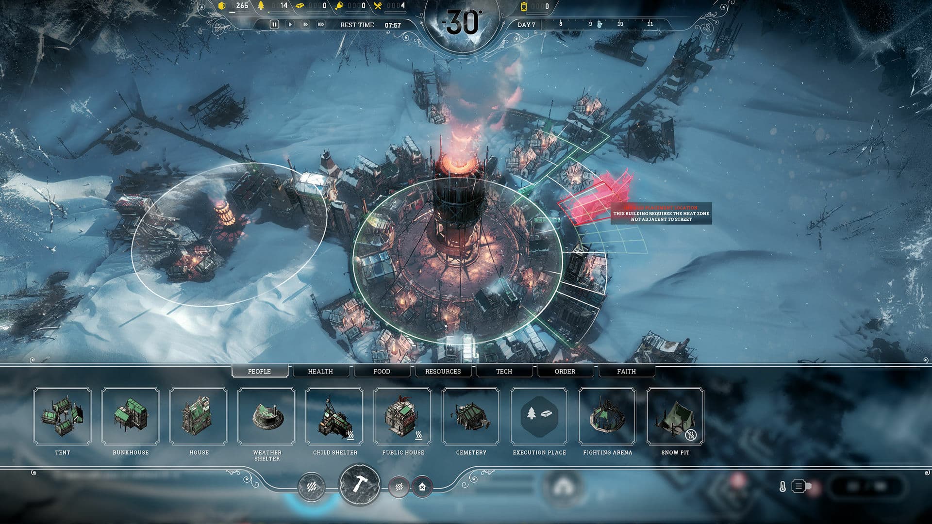 Frostpunk build