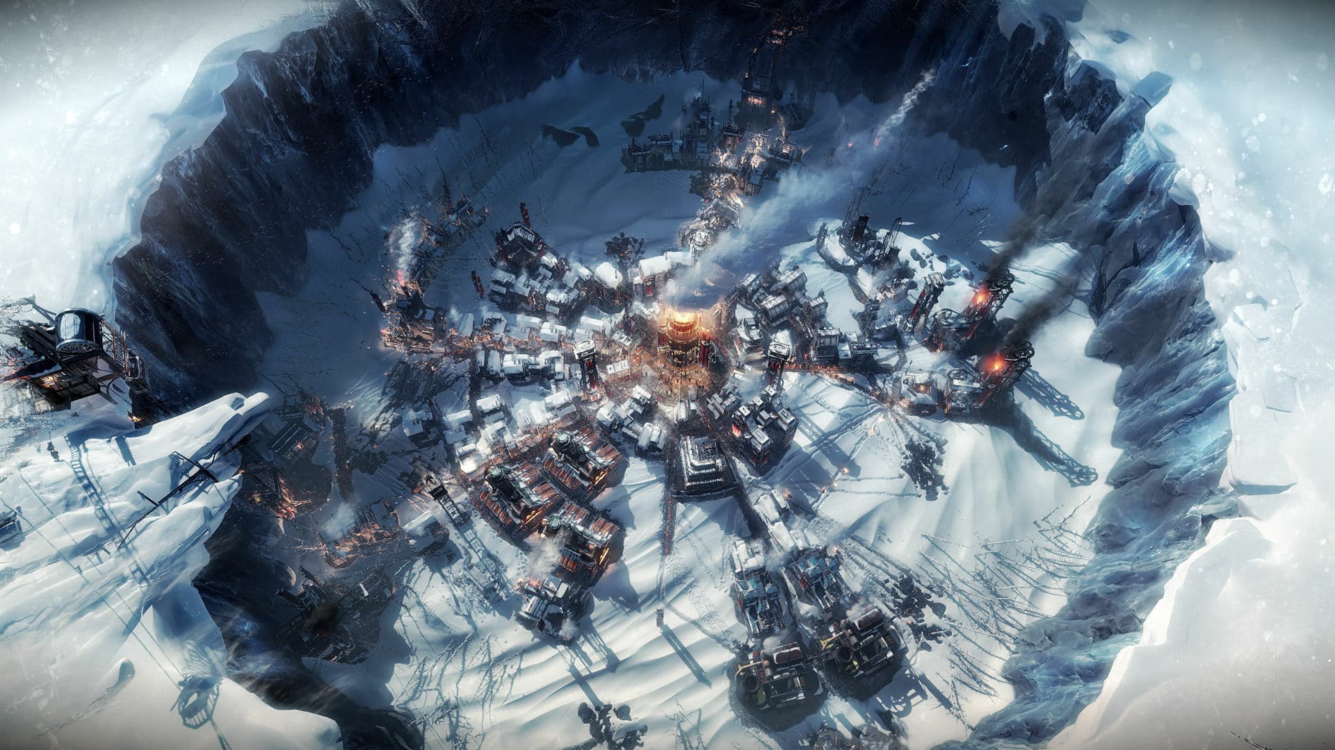 Frostpunk top view