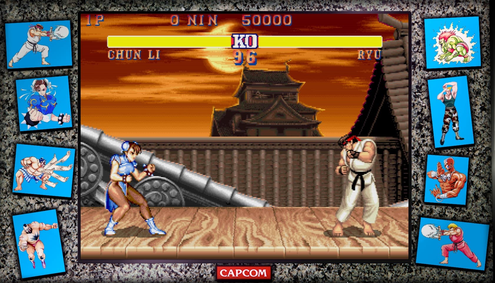 Street Fighter 2 Location Example